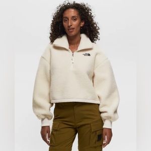 THE NORTH FACE WOMEN’S PLATTE HIGH PILE FLEECE 1/4 ZIP